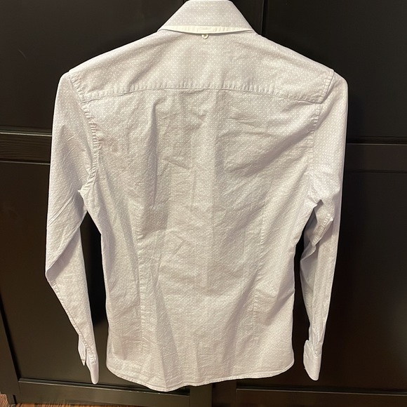 Mens size 1 Ted baker button down long sleeve shirt. - Picture 2 of 11